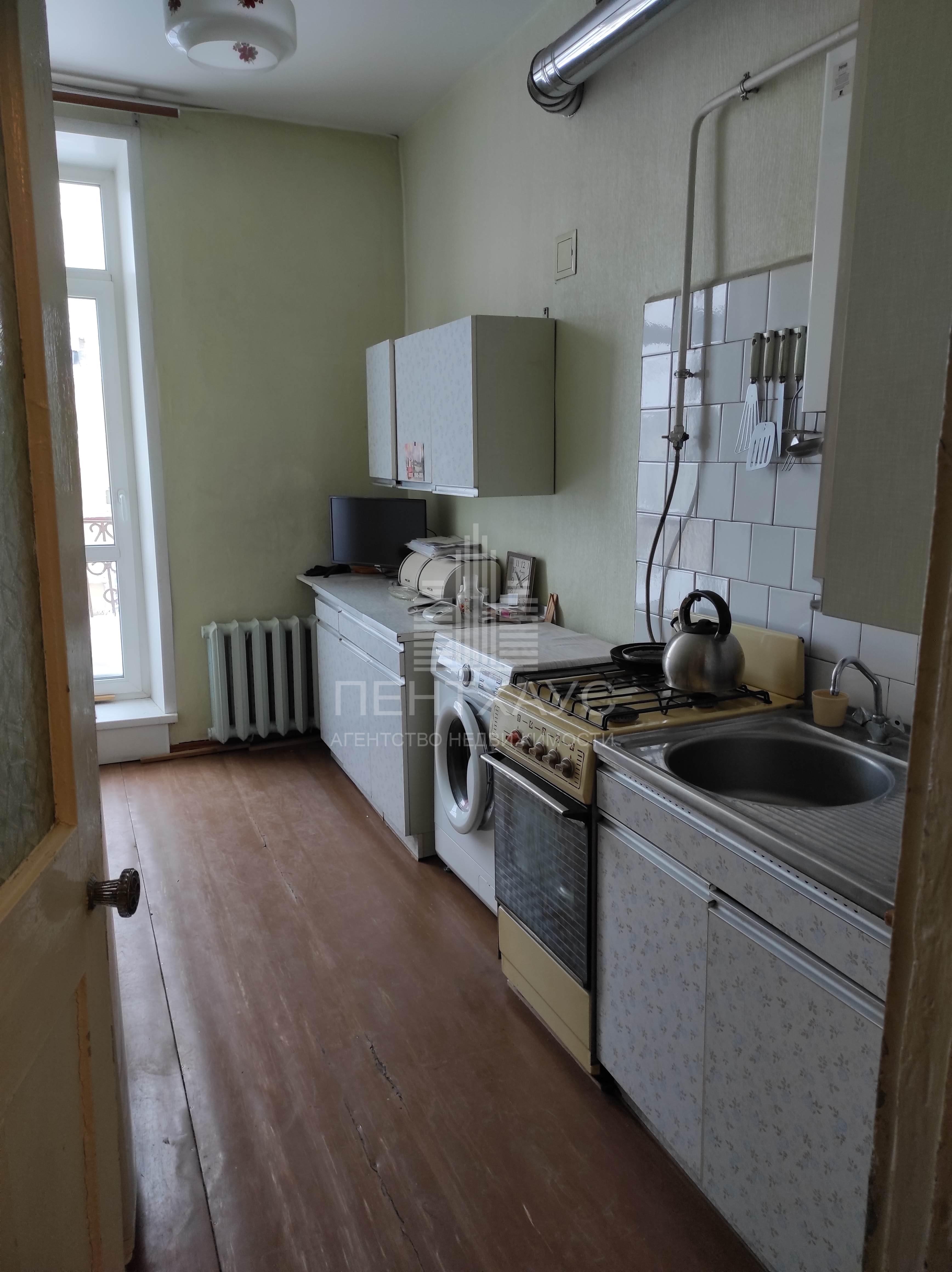 2-комнатная квартира, 56 м², 3/4 эт., Большая Московская улица, 88