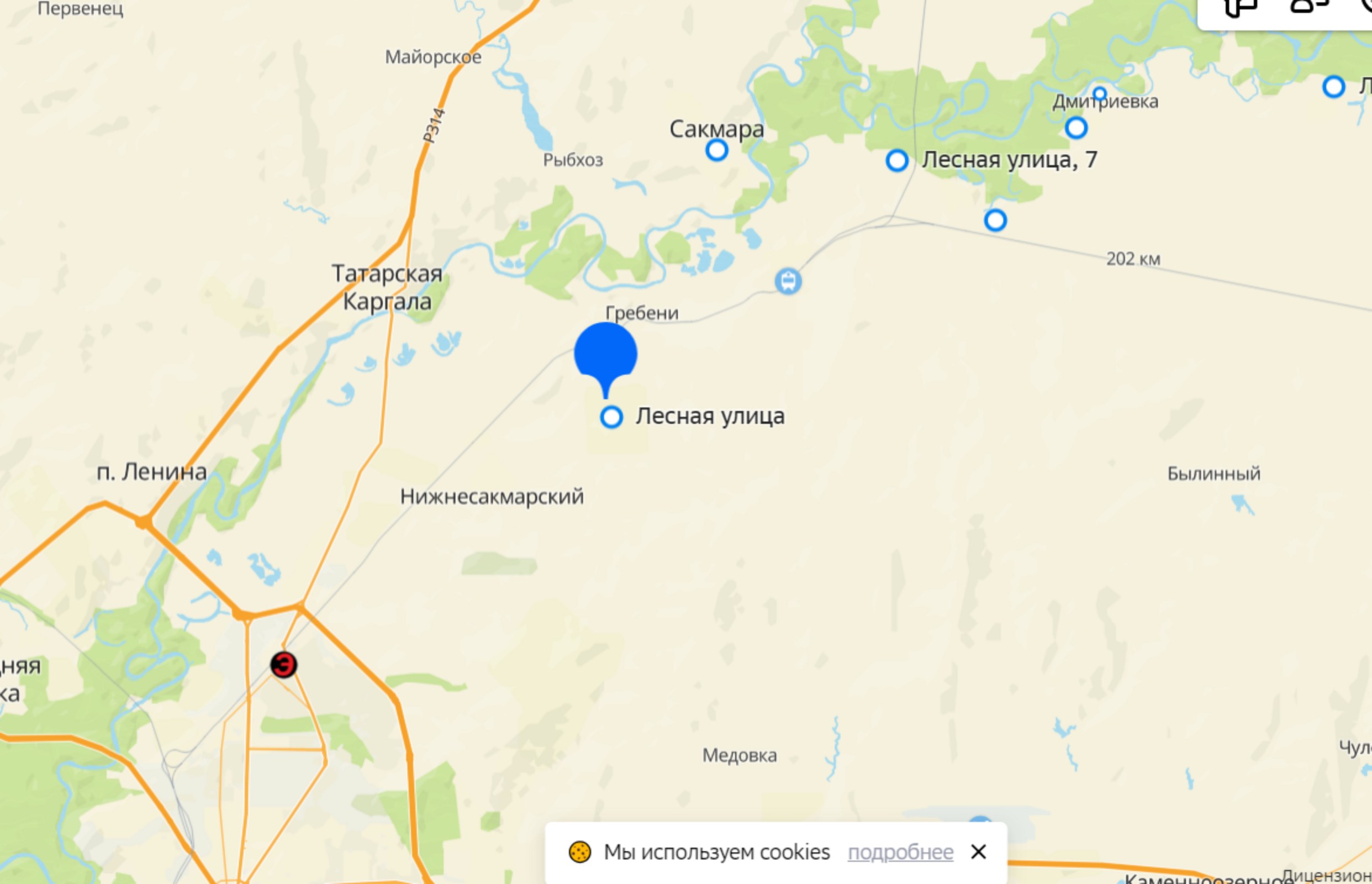 Участок 1 сот., Беловский сельсовет, СНТ Родник, ул. Лесная, 7
