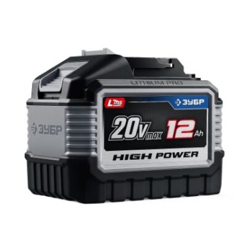 Аккумулятор LMS High Power 20В/12Ач, ЗУБР BP-H-20-12