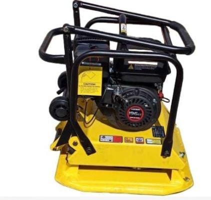 Виброплита 95кг бензиновая с ковриком для брусчатки Loncin G160, KOMAN MS95-2