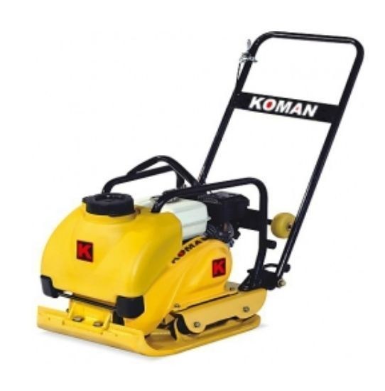 Виброплита 87кг бензиновая (Loncin G160), KOMAN MS90-2