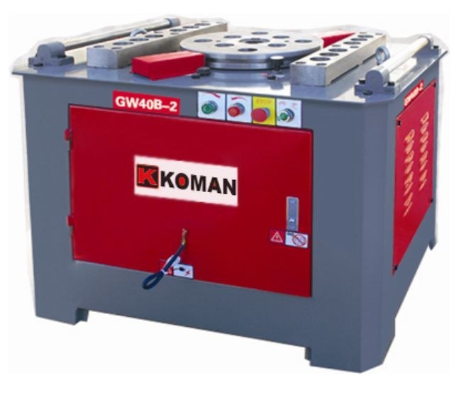 Станок для гибки арматуры до 50мм класса А1 (до 40мм А3), KOMAN GW-50
