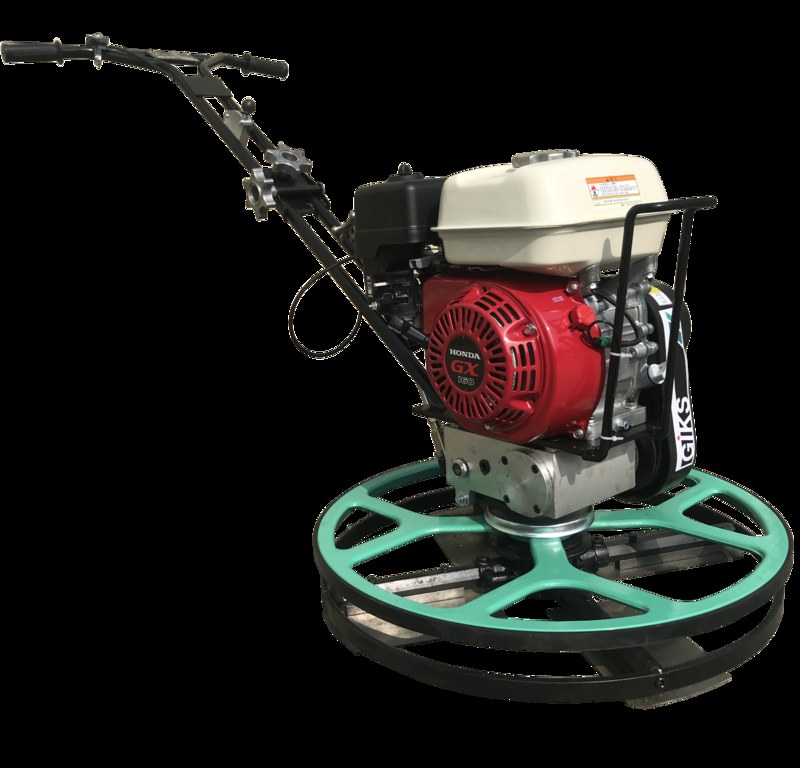 Затирочная машина 61см (Honda GX160) лопасти+диск, GIKS PT600H