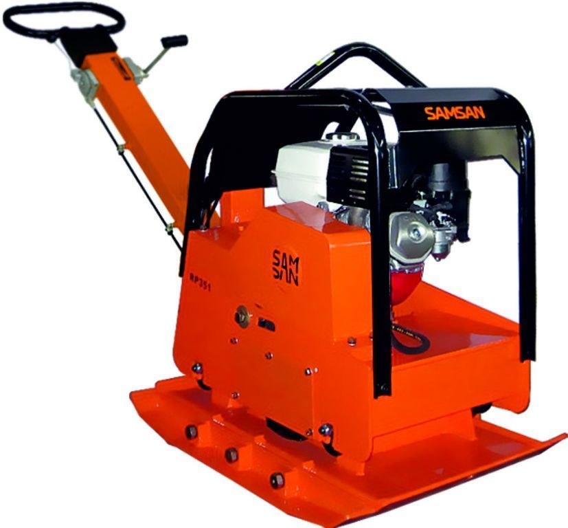 Виброплита 260кг бензиновая, реверсивная, (Honda GX270), SAMSAN RP341
