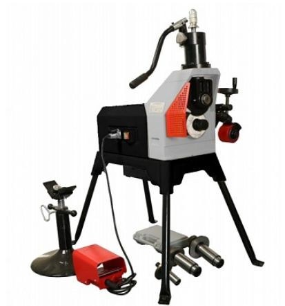 Желобонакатный станок для труб от 1+1/4" до 12", 1100Вт, 220В, STALEX G12D
