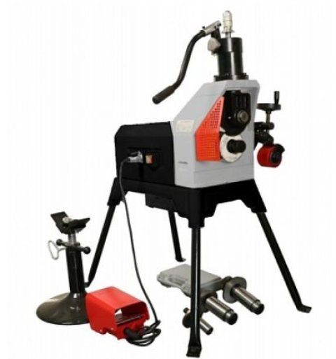 Желобонакатный станок для труб от 1+1/4" до 12", 1100Вт, 220В, STALEX G12D