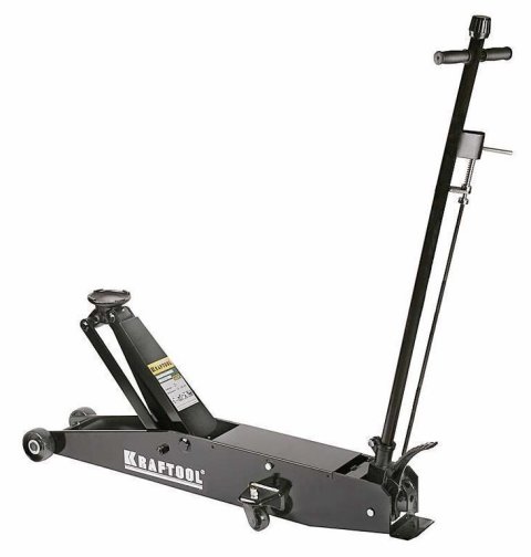 Домкрат подкатной 10т h=160-560мм, KRAFTOOL 43455-10