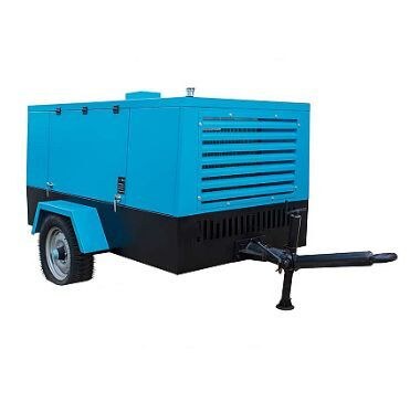Винтовой компрессор 6 м3/мин, дизельный на шасси, 8 Бар, 75HP, DALI DLCY-6/8F-X