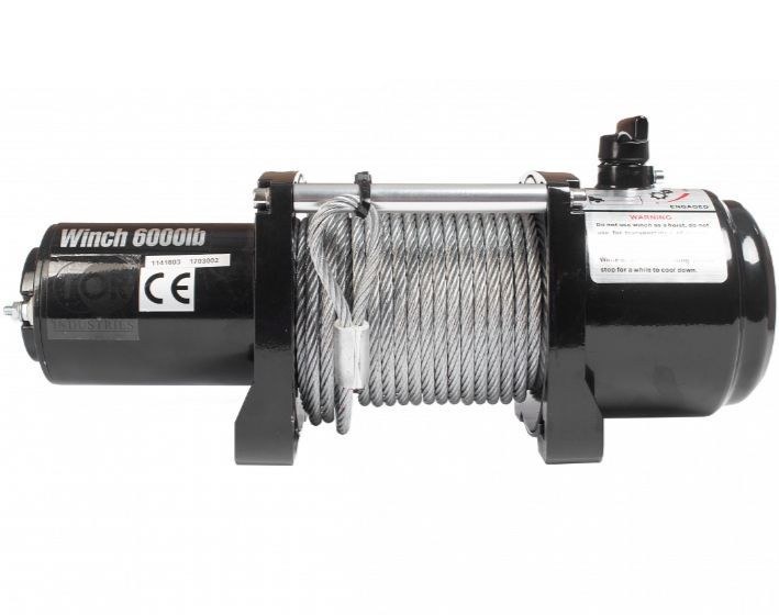 Лебедка автомобильная 2948кг/20м, 12В, TOR 12 V P6000