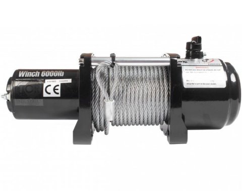 Лебедка автомобильная 2948кг/20м, 12В, TOR 12 V P6000