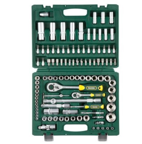 Торцовые головки 4-32мм, 1/2",1/4", 108 предметов KRAFTOOL 27888-H108_z03