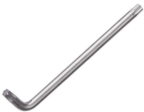 Ключ TORX 30 имбусовый длинный, Cr-Mo, сатинир.покрытие, ЗУБР 27452-30