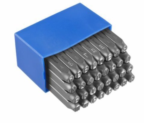 Клейма 6мм буквенные кириллица, ЗУБР 21503-06_z01