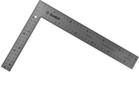 Угольник 600*400мм плотницкий цельнометаллический, ЗУБР 3434-61_z01