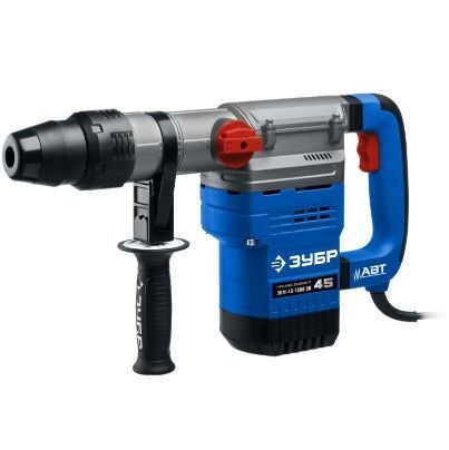 Перфоратор SDS-Max 12,5Дж, 1350Вт, кейс, 410 об/мин, ЗУБР ЗПМ-45-1350 ЭВ