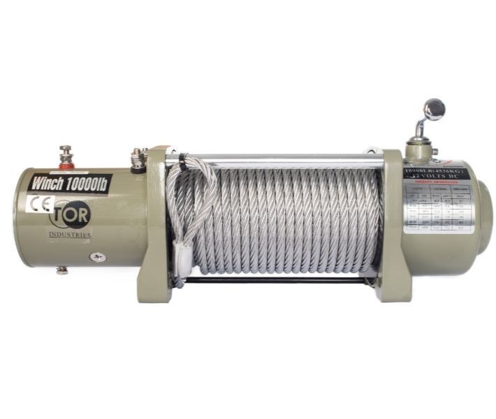 Лебедка автомобильная 4536кг/28м, 12 В, TOR 12 V S10000