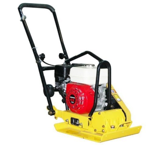Виброплита 65кг бензиновая с ковриком Loncin G200, TOR C-60(R)