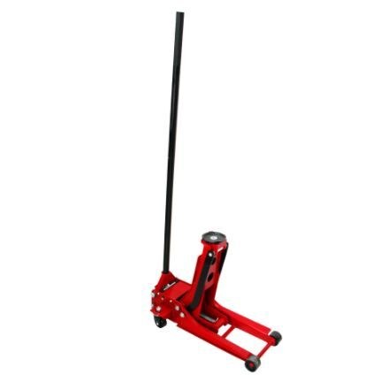 Домкрат подкатной 2.5т низкий h=80-508мм, 2 поршня, TORIN T830026