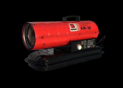 Пушка 20кВт дизельная прямого нагрева (Ю. Корея), KOMAN KM-20