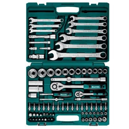 Торцовые головки 4-32мм, 1/4", 1/2", 82 предмета KRAFTOOL 27887-H82_z03