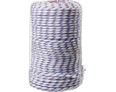 Фал полипропиленовый d=10мм L=100м, 700кгс, 16-прядный,СИБИН 50215-10