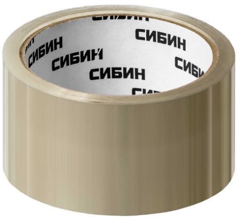 Клейкая лента 48ммх50м, 40мкм прозрачная, СИБИН 12055-50-50_z02