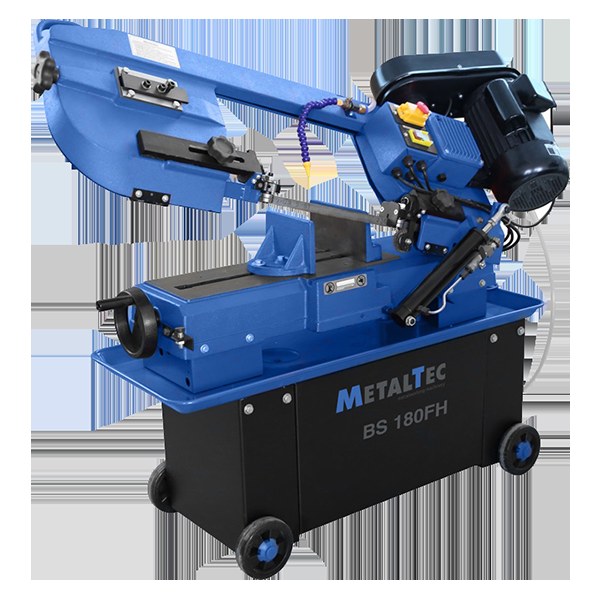 Ленточнопильный станок до 180мм под 90гр, 750Вт, 220 В, MetalTec BS-180FH