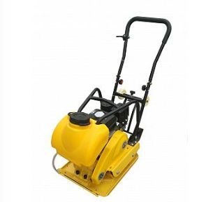 Виброплита 88кг с баком для воды, двигатель Loncin G200, TOR C-80T(R)