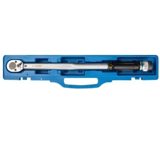 Динамометрический ключ 40-210Нм 1/2" с фиксатором +/-4%, ЗУБР 64084-210