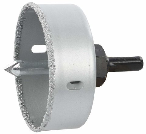 Коронка-чашка 76мм h=25мм с карбид-вольфр. крошкой, в сборе, ЗУБР 33360-076_z01