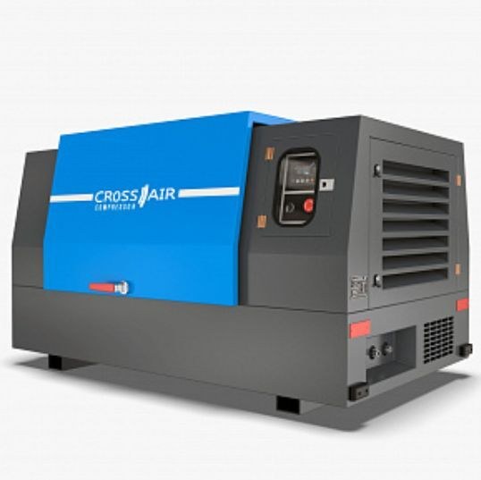 Винтовой компрессор 5м3/мин, дизельный без шасси, 7 Бар, 55HP, DALI Borey55-7B