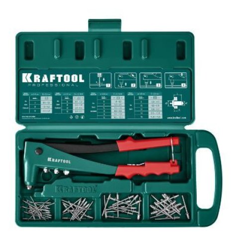 Заклепочник для стальных заклепок 2,4-4,8мм, KRAFTOOL 31170-H6_z01
