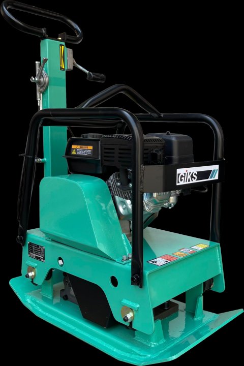 Виброплита 115кг реверсивая, двигатель Dinking G200F (6л.с.), GIKS PCR125D