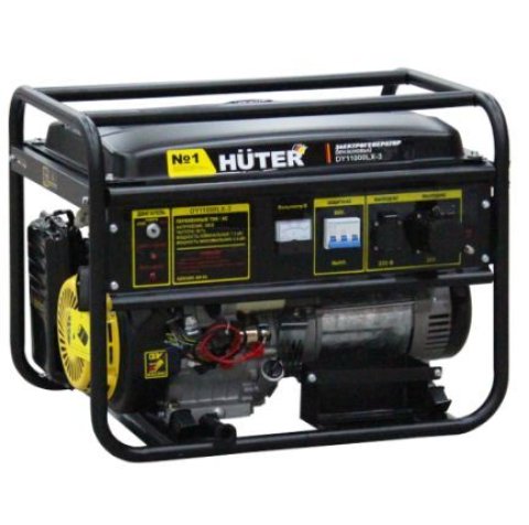 Генератор 8,5кВт/380В бензиновый HUTER DY11000LX-3