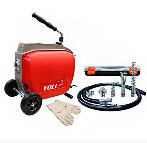 Прочистная машина для труб 50-250мм, 1400Вт, VOLL V-Clean 250