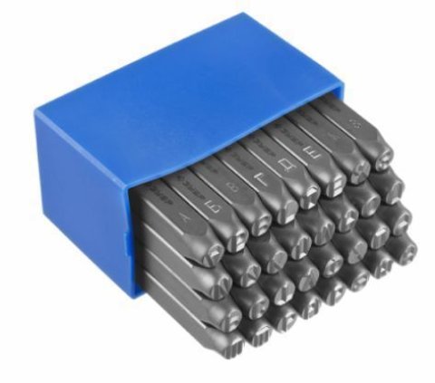 Клейма 8мм буквенные кириллица, ЗУБР 21503-08_z01