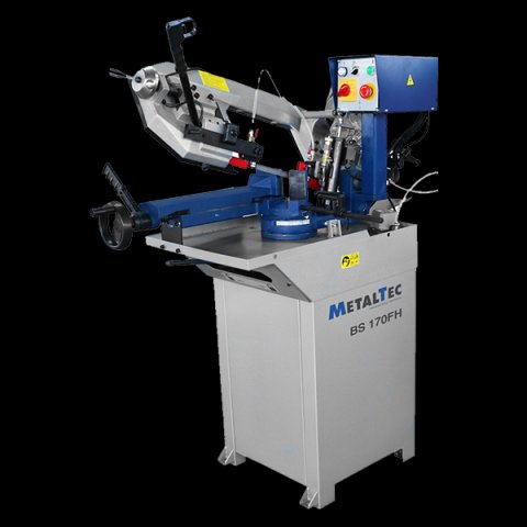 Ленточнопильный станок до 170мм, 900Вт, 220В, MetalTec BS-170FH