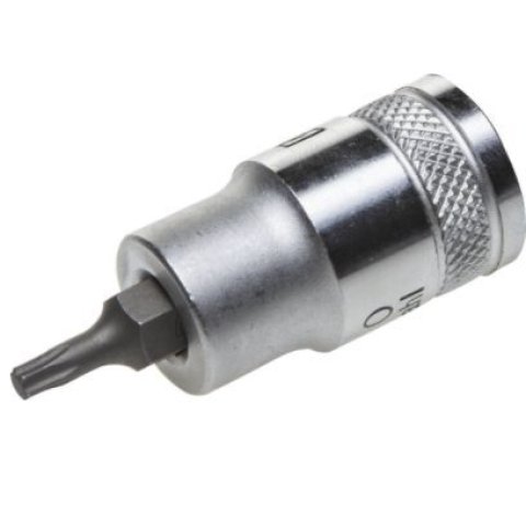 Торцовая бита-головка Т20 TORX 1/2" , сатинированная, KRAFTOOL 27905-20_z01