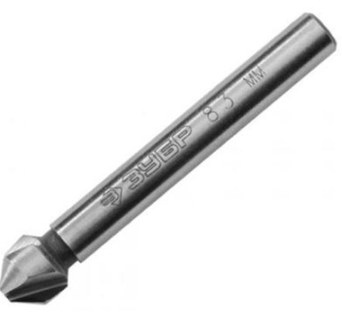Зенкер М6, сталь P6M5, d=16,5х60 хвостовик d=10, ЗУБР 29730-8