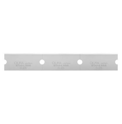 Лезвия 120мм прямые для для скребков GSR-1/3B, GSR-2, 30шт, OLFA OL-GSB-1S