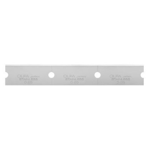 Лезвия 120мм прямые для для скребков GSR-1/3B, GSR-2, 30шт, OLFA OL-GSB-1S