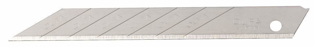 Лезвие сегментир. для графических работ, 9х80х0,38мм, 10шт, OLFA OL-SAB-10B