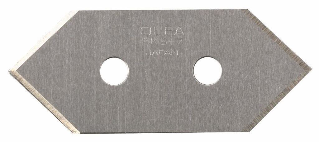 Лезвия для ножа MC-45/2B, 20(14)х49х0,3мм, 5шт, OLFA OL-MCB-1