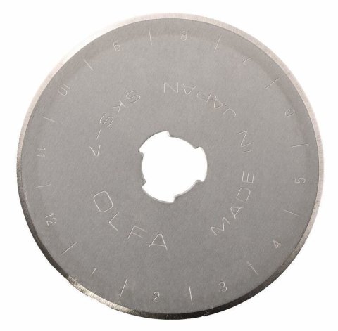 Лезвие круглое для RTY-2/G,45-C, 45х0,3мм, 1шт, OLFA OL-RB45-1