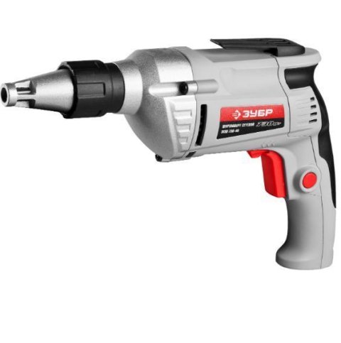 Шуруповерт сетевой 10Н/м патрон HEX 1/4", 730Вт, ЗУБР ЗСШ-730-45