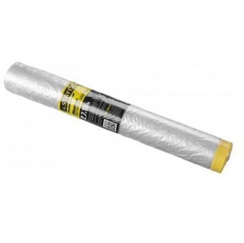 Пленка защитная 2.7мх15м с клейкой лентой HDPE, 9мкм, STAYER 12255-270-15