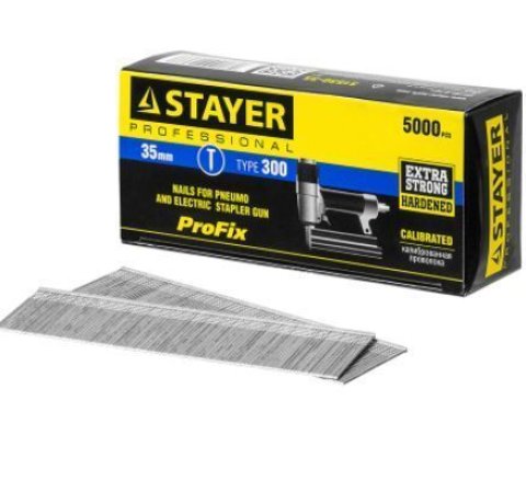 Гвозди тип 300, 35мм для нейлера, 5000шт, STAYER 31530-35