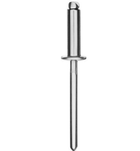 Нержавеющие заклепки 6.4х12мм 250шт, KRAFTOOL 311705-64-12
