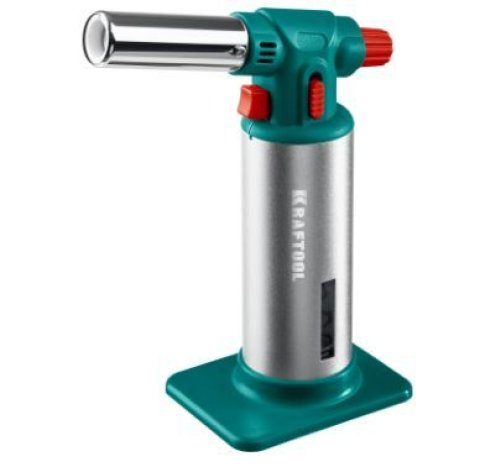 Газовая горелка автономная с пьезоподжигом, 1500 грС, KRAFTOOL 55508
