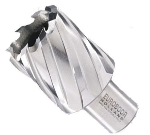 Корончатое сверло d=66мм, L=55мм, HSS, Weldon 32, EUROBOOR HCL.660
